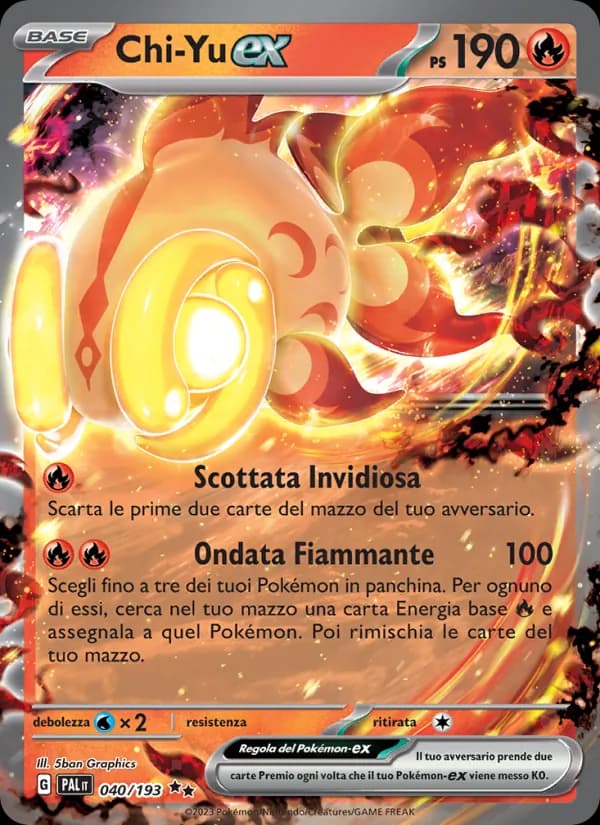 Chi-Yu-ex card in Italian