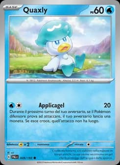 Quaxly card in Italian