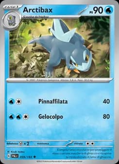 Arctibax card in Italian