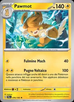 Pawmot card in Italian