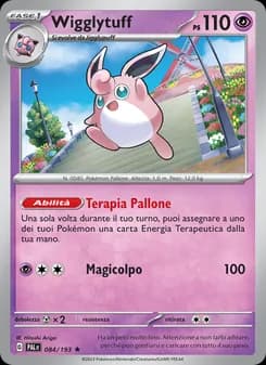Wigglytuff card in Italian