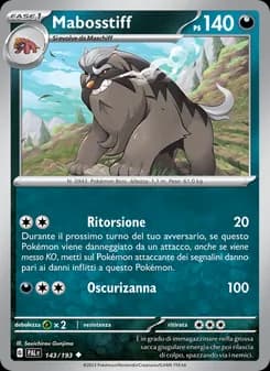 Mabosstiff card in Italian