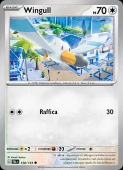 Wingull card in Italian