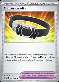Cinturascelta card in Italian