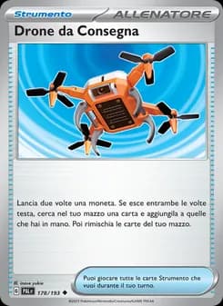 Drone da Consegna card in Italian
