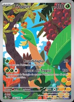 Tropius card in Italian