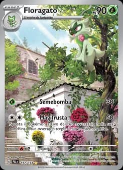 Floragato card in Italian