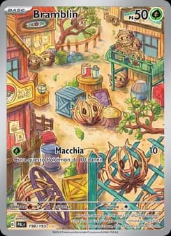 Bramblin card in Italian