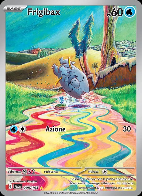 Frigibax card in Italian