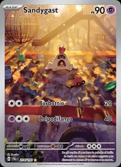 Sandygast card in Italian