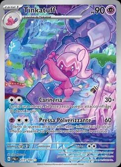 Tinkatuff card in Italian