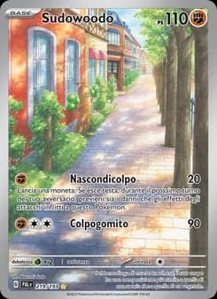Sudowoodo card in Italian