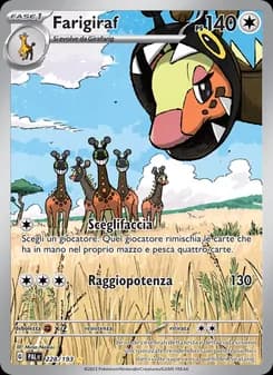 Farigiraf card in Italian