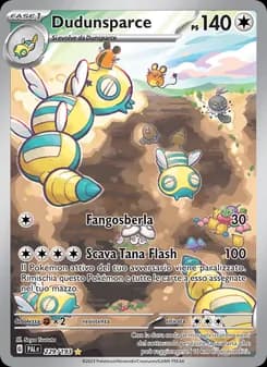 Dudunsparce card in Italian