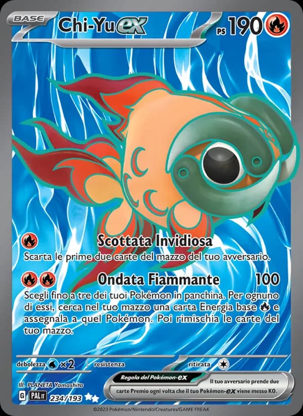Chi-Yu-ex card in Italian
