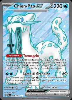 Chien-Pao-ex card in Italian