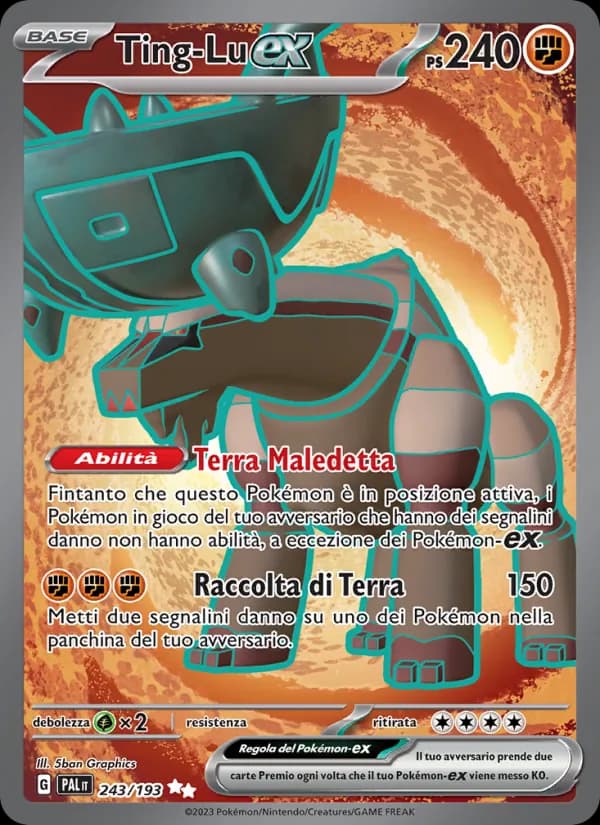 Ting-Lu-ex card in Italian