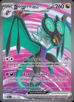 Noivern-ex card in Italian