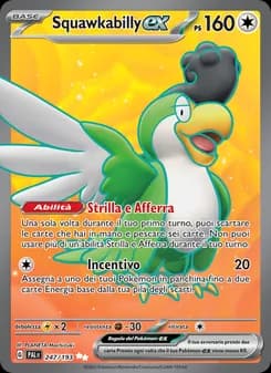 Squawkabilly-ex card in Italian