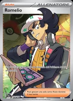 Romelio card in Italian