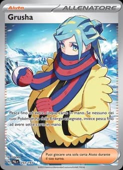 Grusha card in Italian