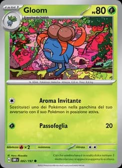 Gloom card in Italian