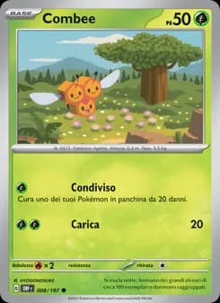 Combee card in Italian