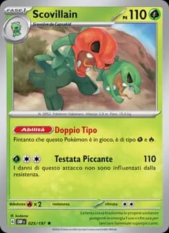 Scovillain card in Italian