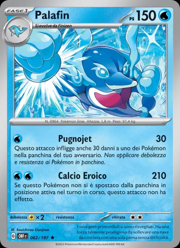 Palafin card in Italian