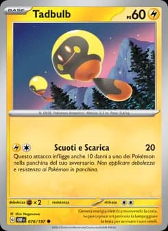 Tadbulb card in Italian