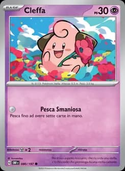 Cleffa card in Italian