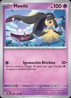 Mawile card in Italian
