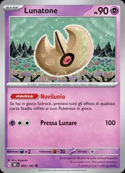 Lunatone card in Italian