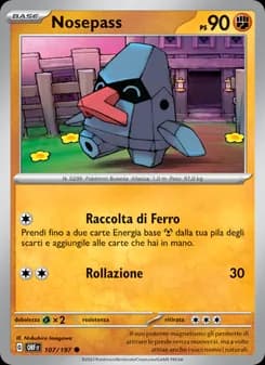 Nosepass card in Italian