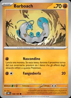 Barboach card in Italian