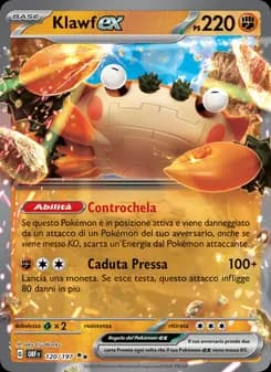 Klawf-ex card in Italian