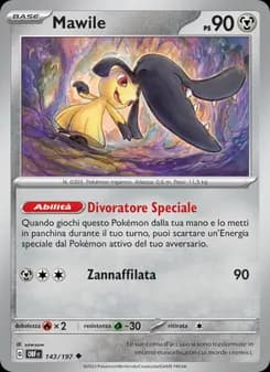 Mawile card in Italian
