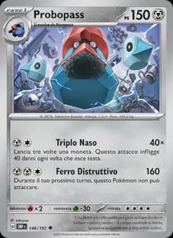 Probopass card in Italian