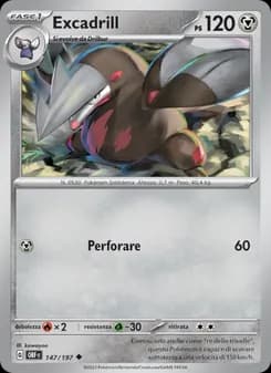 Excadrill card in Italian