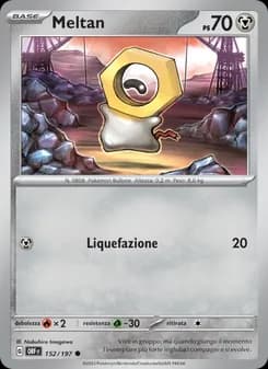 Meltan card in Italian
