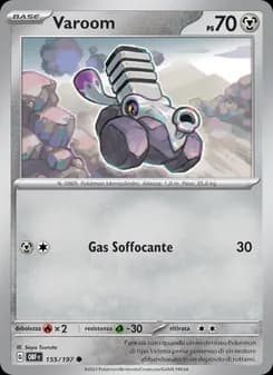 Varoom card in Italian
