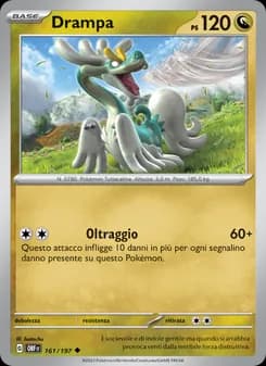 Drampa card in Italian