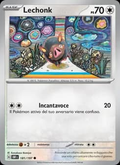Lechonk card in Italian