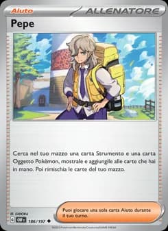 Pepe card in Italian