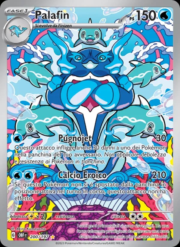 Palafin card in Italian