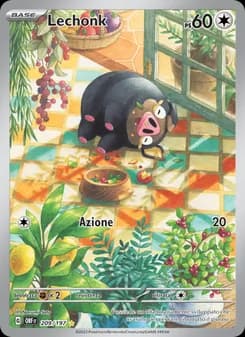 Lechonk card in Italian