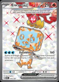 Eiscue-ex card in Italian