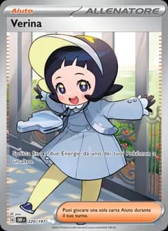 Verina card in Italian