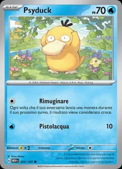 Psyduck card in Italian