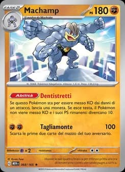 Machamp card in Italian